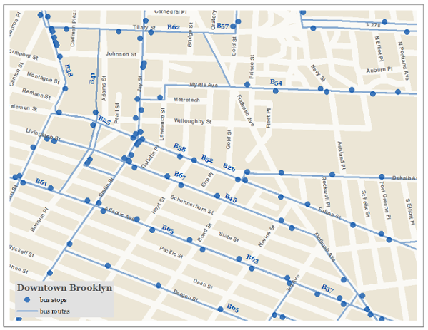 Downtown Brooklyn Bus Routes