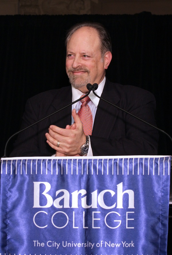Baruch College President Mitchel B. Wallestein
