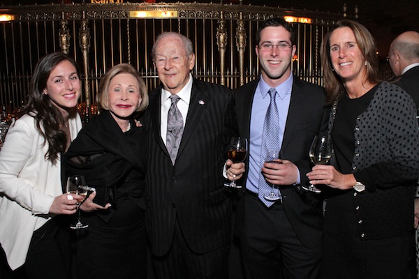 (L-R) Samantha Bernstein, Beverly Salty, William M. Newman, Matthew Bernstein, and Debbie Bernstein.