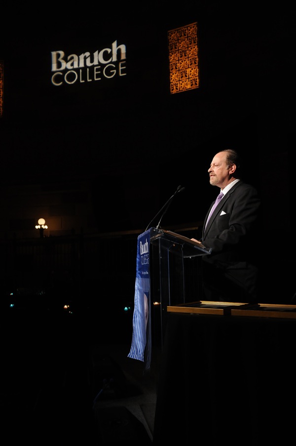 Baruch College President Mitchel Wallerstein