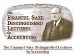 Graphic of Emanuel Saxe Lecture Series Webpage