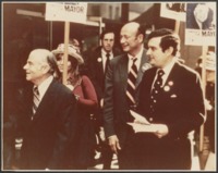 Begun with Mayor Abraham Beame and Congressman Ed Koch during Begun's run for Congress