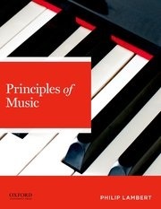 Book jacket for Principles of Music