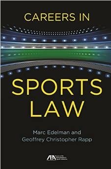 Book jacket for Careers in Sports Law