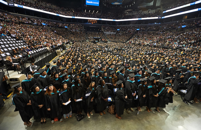 Baruch College 2015 Commencement at the Barclays Center