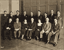 Photograph of the accounting faculty, 1933-34