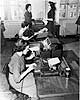 Image of Secretarial Students at Typewriters