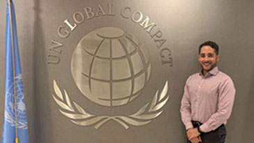 Baruch College Graduate Student Interned at the United Nations Global Compact