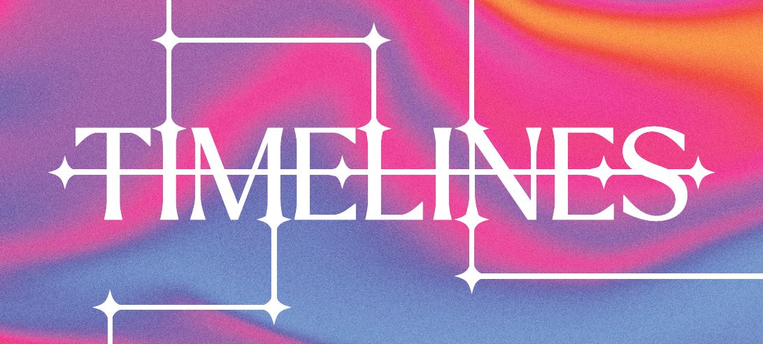 Timelines is a student capstone exhibition at Baruch's New Media Artspace