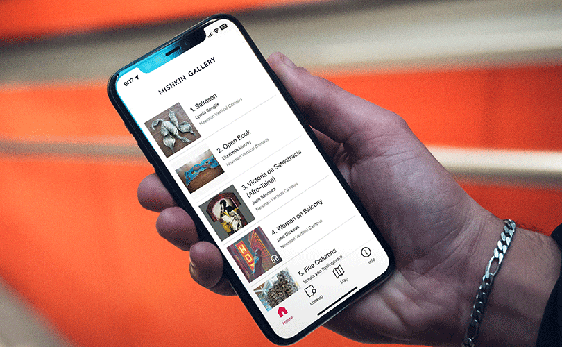 Mishkin Gallery Charts a Course for the Future with Bloomberg App and Preservation Grant.