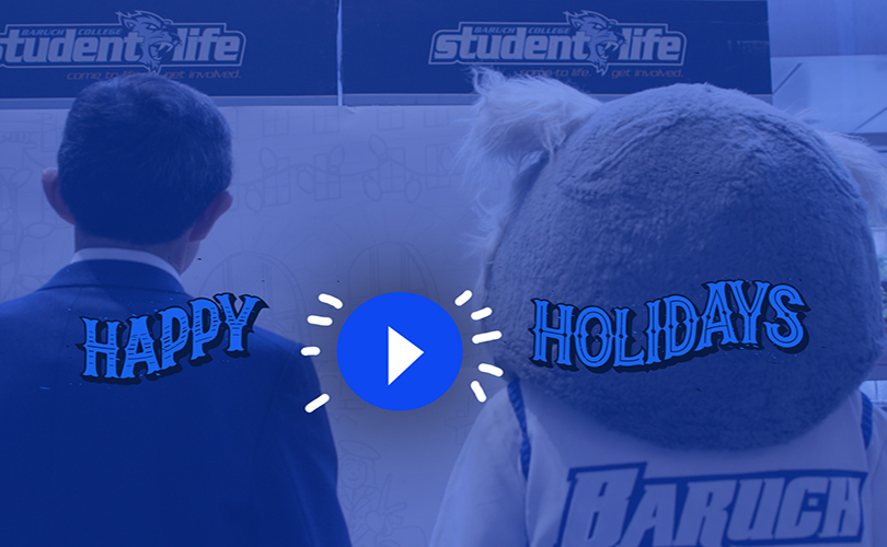 Happy Holidays from Baruch College!