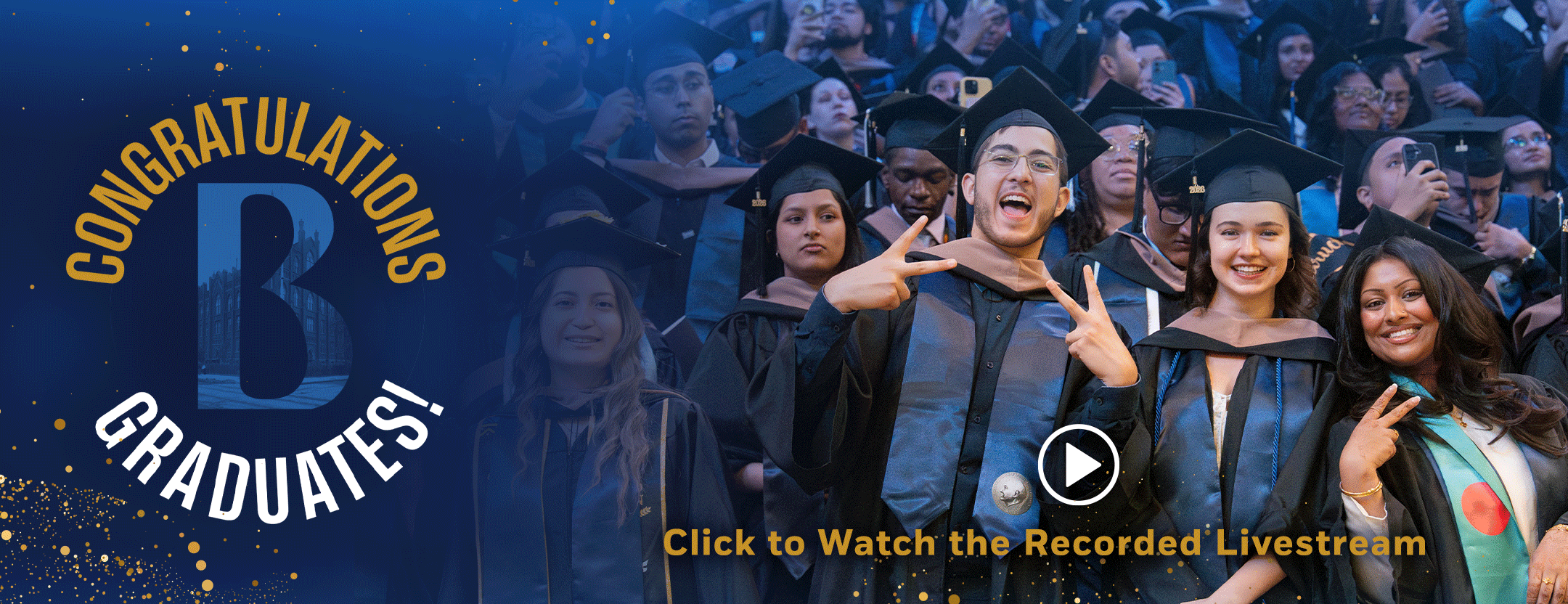 Baruch College Commencement 2026 at the Barclays Center